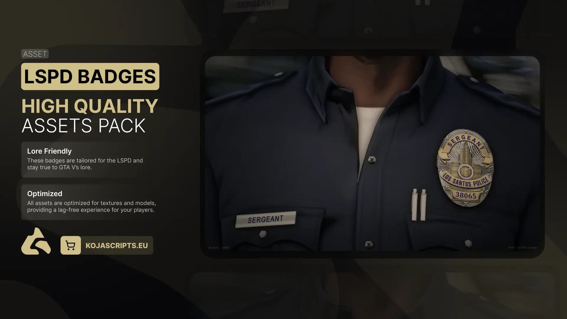 LSPD Lore Badge Pack