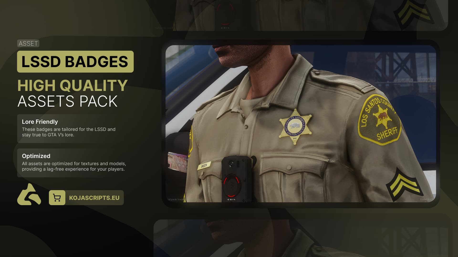 LSSD Badge Pack